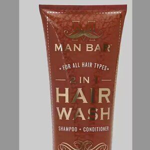Man Bar 2-in-1 Spiced Tobacco Hair Wash, 8.5 oz